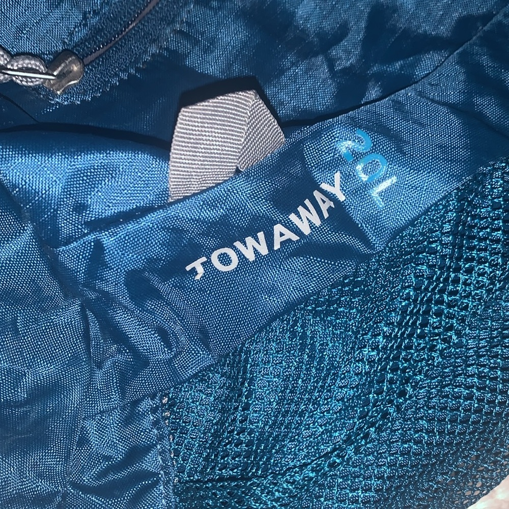 🎁Like New UNISEX Eddie Bauer Blue Stowaway 20lb Backpack - Picture 8 of 12